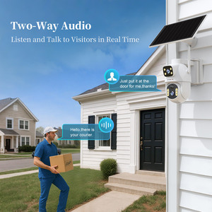 Câmera Solar LS VISION Ubox, Câmera à Prova d'Água com Rede 4G e Painel Solar, Câmera de Vigilância PTZ com Lente Dupla de 4MP - Product Image 5