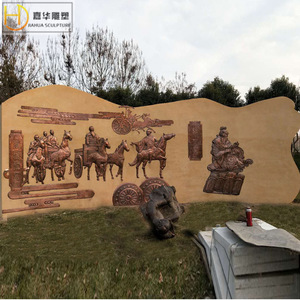 Esculturas en Relieve de Piedra Jiahua, Figuras Chinas, Tallados Murales, Arte de Pared de Estilo Antiguo - Product Image 1