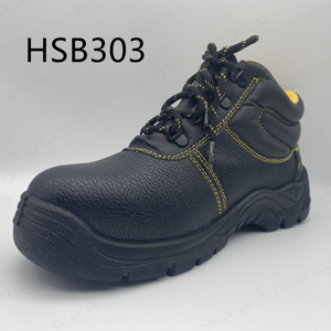 LXG, Bottes de travail industrielles en cuir imprimé <span class=keywords><strong>Barton</strong></span>, norme S3, anti-corrosion, anti-choc, chaussures de sécurité HSB302 - Product Image 5