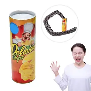 Quà Tặng prank Trick vui đùa đồ chơi April Fool ngày Halloween trang trí bên Khoai Tây Chip có thể nhảy mùa xuân rắn đồ chơi