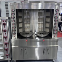 Machine à Kebab Automatique Professionnelle pour Restaurant, Modèle Gaz et Électrique
