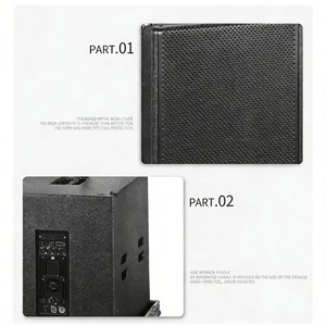 Amplificateur à déflecteur de tailles personnalisables Haut-parleur avec amplificateur de mixage pour les applications d'équipement de DJ - Product Image 5