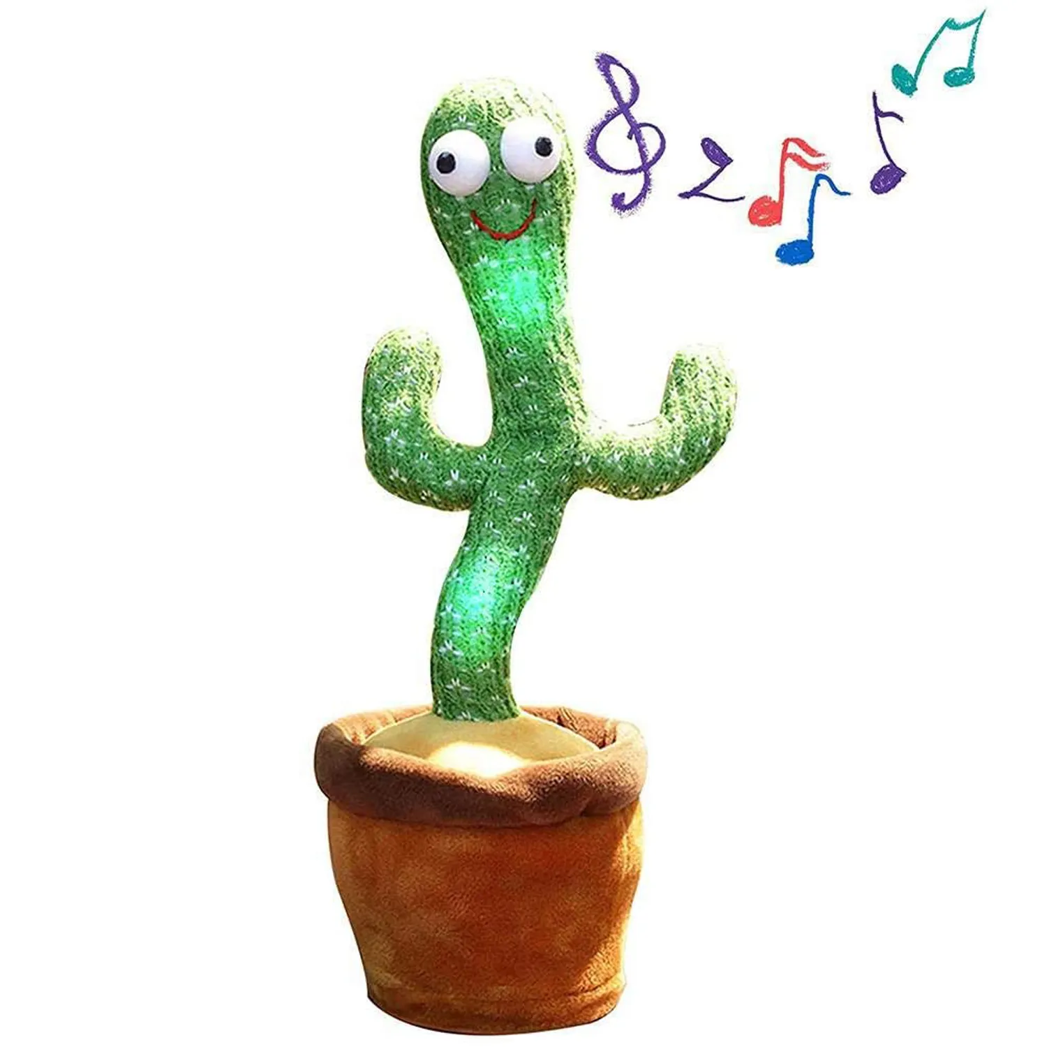Hecion многоязычный милый мягкий цветочный горшок крутящийся танцевальный кактус кукла говорящая пение Музыка Танцующий кактус плюшевая игрушка