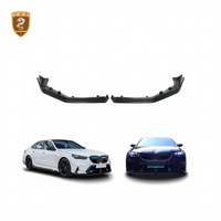 Spoiler avant pour BMW Série 5 M5 G90 2024-2025, kit carrosserie de pare-chocs avant en fibre de carbone sèche, pièces automobiles en gros