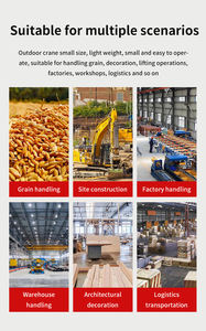 Mini Grúa Elevadora de 500 kg para Construcción Doméstica - Product Image 4