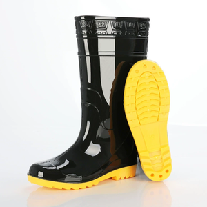 YLR697 Wholesale Knee-high Outdoor Comfortable PVC Waterproof <strong>Wellington</strong> Rain <strong>Boots</strong> for <strong>Men</strong> - Product Image 2
