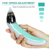 Nettoyeur de Nez pour Bébé avec Différents Niveaux d'Aspiration, Aspirateur Nasal Rechargeable USB