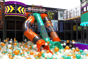 <span class=keywords><strong>Parque</strong></span> Infantil Interior Matrix Slide, Pared <span class=keywords><strong>de</strong></span> Escalada para Niños, <span class=keywords><strong>Parque</strong></span> <span class=keywords><strong>de</strong></span> Trampolines, <span class=keywords><strong>Parque</strong></span> <span class=keywords><strong>de</strong></span> Atracciones Interior con Tobogán y Piscina <span class=keywords><strong>de</strong></span> Pelotas - Product Image 2