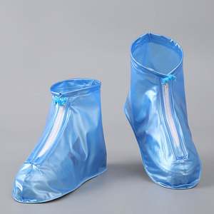 Cubrezapatos Impermeables de PVC Grueso Antideslizantes para Ciclismo al Aire Libre, para Hombre y Mujer, Modelo A5, Días de Lluvia - Product Image 6