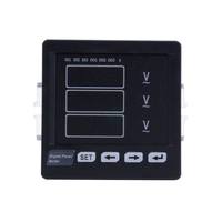 Tensiomètre Lcd DC Tension Enregistreur de données Compteur d'énergie Enregistreur de données Tensiomètre numérique triphasé