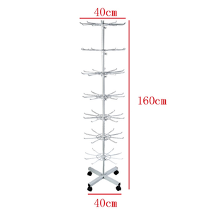Loja de varejo 7 camadas <span class=keywords><strong>Hat</strong></span> Display <span class=keywords><strong>Rack</strong></span> com ganchos Metal Cap Display <span class=keywords><strong>Rack</strong></span> <span class=keywords><strong>hat</strong></span> display stand loja de varejo - Product Image 2