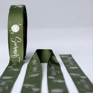 Rollo de Cinta de Grosgrain de Doble Cara con Borde de Alambre para Envolver Regalos, Venta al Por Mayor - Product Image 1