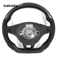 Volant LED en fibre de carbone personnalisé pour Volkswagen VW CC Golf MK7 Jetta GTI Magotan Passat Tiguan Lingdu