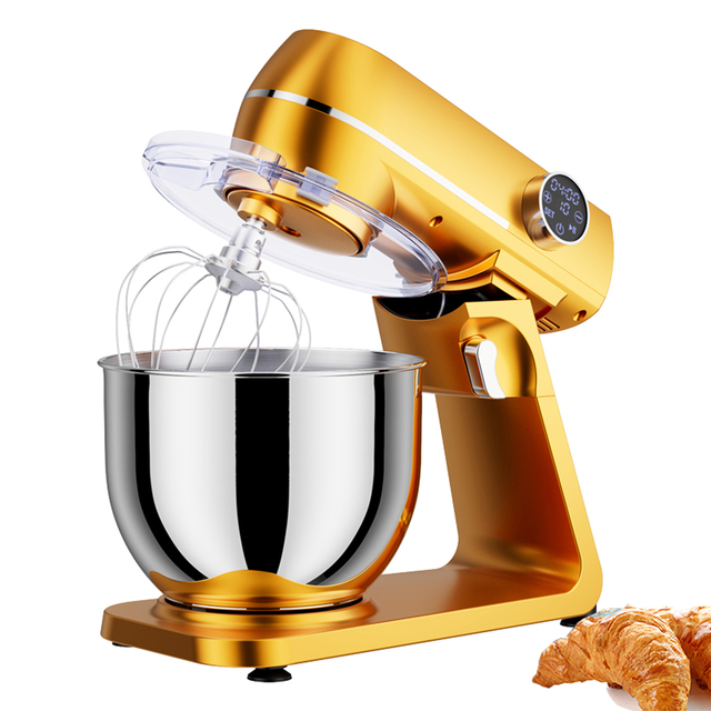 Powerful Planetary Stand Mixer for Home Kitchen Electric Flour & Cake Food Mixer with Die-Casting Stand & Mixing Bowl