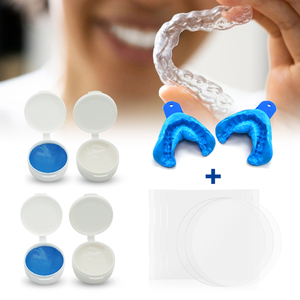 Smilefind Hojas transparentes Placas Moldeado Masilla Kit de material de goma Impresión dental Silicona Ortodonte Férula termoplástica - Product Image 1
