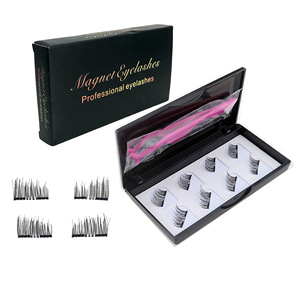Cils magnétiques Pingting, lot de 8, demi-cils réutilisables sans colle pour l'e-commerce transfrontalier - Product Image 1