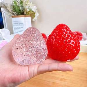 CHENXI <span class=keywords><strong>alta</strong></span> calidad gran fresa Squishy Squeeze juguetes Oficina alivio del estrés Taba Squishy juguetes para adultos - Product Image 2