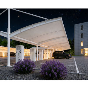 Structure de voiture en membrane tendue en PVC à usage mixte, abri de voiture, carport, abri de stationnement - Product Image 6