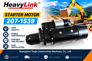 Motor de Arranque para Excavadora 207-1539, Conjunto de Arranque de Repuesto para Reparación de Maquinaria de Construcción - Product Image 1