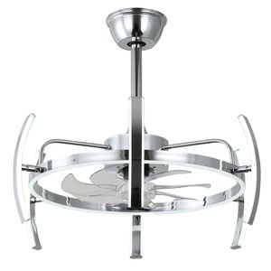 <span class=keywords><strong>Ventilateur</strong></span> de <span class=keywords><strong>plafond</strong></span> réversible de forme urbaine moderne de 25 pouces avec lumières LED et <span class=keywords><strong>ventilateur</strong></span> de <span class=keywords><strong>plafond</strong></span> à 6 vitesses à gradation et télécommande - Product Image 6