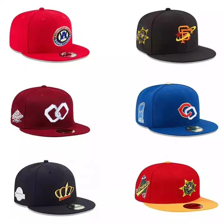 Wholesale High Quality Unstructured Snapback Caps Blank Custom Snapback Hat For Men 3d Embroidery Hip Hop Cap Snapback Cap