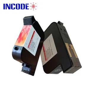 INCODE Tij 2.5快速干手持式打印机墨盒PVC金属玻璃塑料袋