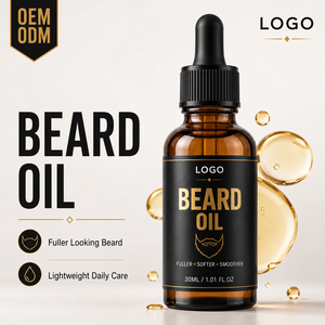 Huile à <span class=keywords><strong>barbe</strong></span> parfumée bois <span class=keywords><strong>de</strong></span> cèdre et bois <span class=keywords><strong>de</strong></span> santal, longue durée, pour coiffage quotidien et soin des hommes, 30ml – Approvisionnement direct usine - Product Image 1