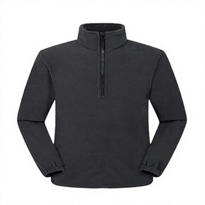 Custom Sporty <b>Half</b> <b>Zip</b> Winter Warm Padded Pilot Retro Windproof Waterproof MA1 Flight Bomber <b>Jacket</b> for <b>Men</b> - Product Image 4