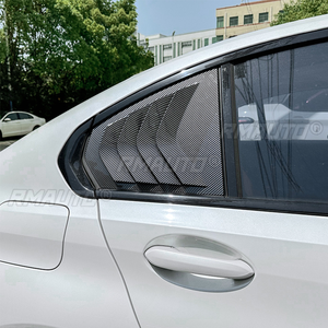 2PCS Car Rear <b>Window</b> Shutter <b>Cover</b> Trim for BMW 3-Series G20 2019+ 320i 325i 330i <b>Window</b> Louver Side Vent Trim Car Accessories - Product Image 4