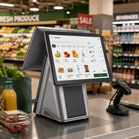 Système de caisse tactile tout-en-un pour la vente au détail avec imprimante thermique intégrée, Android 11, Bluetooth/Wi-Fi 6