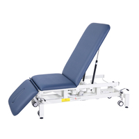 Table de physiothérapie électrique, lit d'examen médical, table de beauté, réglable, pliable, design moderne, salon, spa, massage