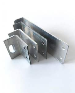 Staffa di Fissaggio a L in Acciaio Inox a 90 Gradi per Accessori di Pareti Divisorie - Product Image 2