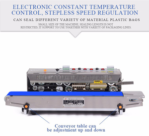 Selagem De Filme Preço Automático Mini Saco De Plástico Máquina Seladora De Banda Contínua Vertical - Product Image 4