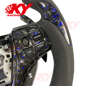 พวงมาลัยกีฬาคาร์บอนไฟเบอร์แบบฟอร์จสั่งทำพิเศษสำหรับ Acura TLX MDX A-Spec Type S สำหรับ Acura TL ILX RLX RDX ZDX - Product Image 3