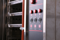 Four à pizza RFL-5R Bakepro ligne de production équipement de boulangerie réchaud à gaz automatique 5 8 10 plateaux four à convection de boulangerie