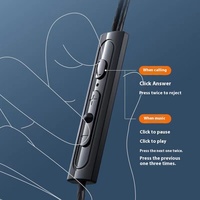 Sortie d'usine In-Ear Sleep Filaire Casque Musique Basse Dynamique Réduction Du Bruit Casque Téléphone Portable Ordinateur Universel Écouteur