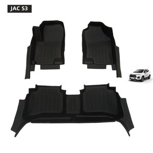 100% TPE alfombrilla para pie de coche inodoro fábrica mejor <span class=keywords><strong>precio</strong></span> 5D TPE alfombrilla para coche accesorios interiores coloridos alfombrilla para suelo de coche para JAC S3 - Product Image 1