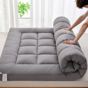 Protège-matelas pliable en coton lavé respirant, housse de matelas lavable, antibactérien, <span class=keywords><strong>imperméable</strong></span>, doux, pour la maison - Product Image 1