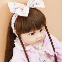 Muñeca Reborn de Vinilo Suave y Altamente Duradera, Personalizada, Talla Grande de 24 Pulgadas, Muñecas de Silicona para Juego de Imitación, Regalo Ideal