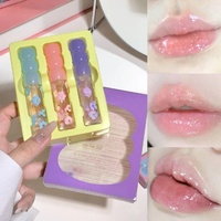 Emballage personnalisé, miel pour les lèvres parfumé aux fruits, fini miroir, effet repulpant, hydratant, maquillage cosmétique, gloss à lèvres