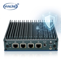 Mini PC Shenzen Yanling N100 Firewall Pfsense Ubuntu Linux VPN con 4 Puertos Ethernet de 2.5G