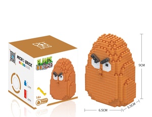 Tốt Nhất Bán Cây Vs <span class=keywords><strong>Zombies</strong></span> Sáng Tạo DIY Lno Nano Khối Hành Động Nhỏ Búp Bê Xây Dựng Khối Đồ Chơi Món Quà Cậu Bé Và Cô Gái - Product Image 4