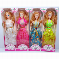 Nouvelle poupée pour filles, cadeau, 11,5 pouces, poupée réaliste, mode, poupée solide