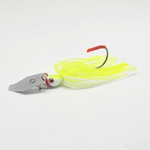 Leurre de pêche de haute qualité pour le bar : Jig à jupe à lame, Jig de nage, <span class=keywords><strong>Chatter</strong></span> <span class=keywords><strong>Bait</strong></span>, Spinnerbait, Lame de spinnerbait pour la pêche au flipping - Product Image 4