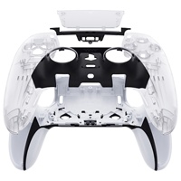 EXtremeRate translucide gauche droite coque avant boîtier coque contrôleur housse pièces de rechange pour PS5 Edge