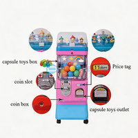Machine de jeu d'arcade à capsules commerciales, distributeur automatique de capsules de divertissement