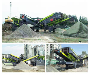 Concasseur mobile de type chenillé pour le recyclage des déchets de construction et du béton, machine de concassage de pierres à vendre à Dubaï - Product Image 6