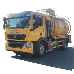 Sinotruk High Pressure Sewage Pipe Cleaning Suction Truck Vacuum Pump with High Efficiency Sludge Removal Sewage Suction Truck - Product Image 1