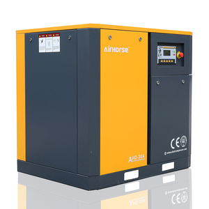 Compresseur d'air à vis 22KW 30HP 2,8-3,8 M3/min 99-134 Cfm 7-13 bar pour machine CNC/machine d'emballage/meublerie/industrie du <span class=keywords><strong>location</strong></span> - Product Image 1