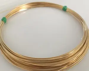 NANA hohe qualität 14k italienischen gold gefüllt flache draht, 1,02mm mode messing gold flache draht